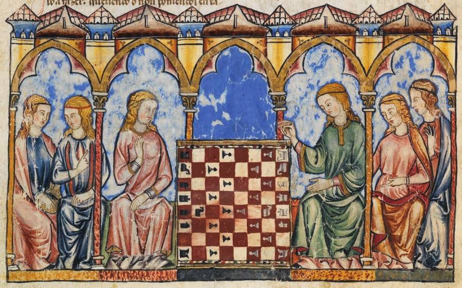 Libro de los juegos, folio 05 R (1283)