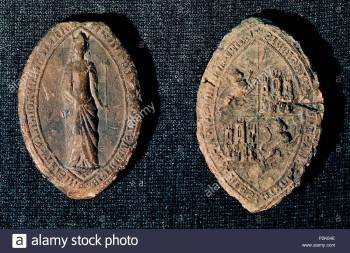 Pečeť královny regentky Marie de Molina Pečeť královny regentky Marie de Molina