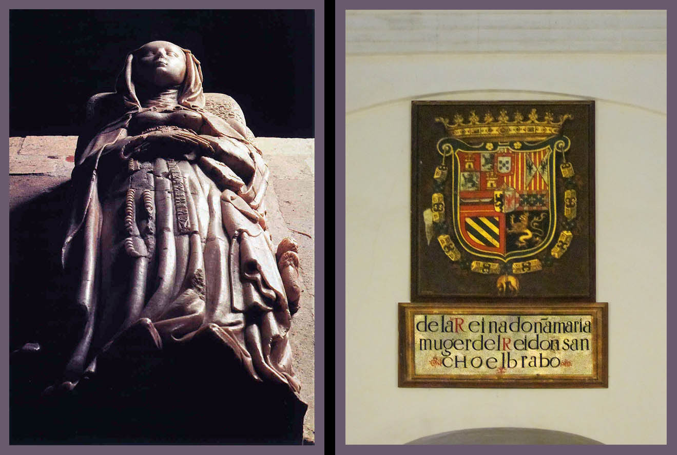 Náhrobek Marie de Molina. Královna Marie zemřela roku 1321. Náhrobek ve Valladolidu prošel mnoha rekonstrukcemi a byl také několikrát stěhován. Nejstarší verze náhrobku pochází z období 1410-1440, hrobka byla upravována i v roce 1500 a 1579. Vzhled původního náhrobku se dochoval pouze v popisu. Náhrobek Marie de Molina. Královna Marie zemřela roku 1321. Náhrobek ve Valladolidu prošel mnoha rekonstrukcemi a byl také několikrát stěhován. Nejstarší verze náhrobku pochází z období 1410-1440, hrobka byla upravována i v roce 1500 a 1579. Vzhled původního náhrobku se dochoval pouze v popisu.